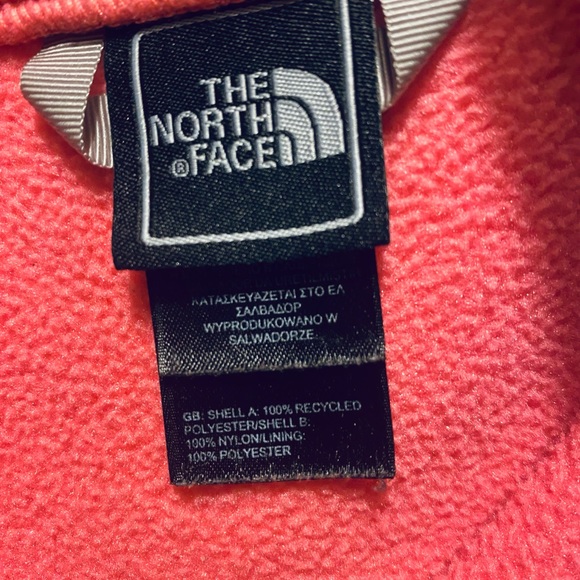 Girls The North Face Soft Warm Cozy Zip Front Jacket Coat Size XL (18) - Picture 2 of 7